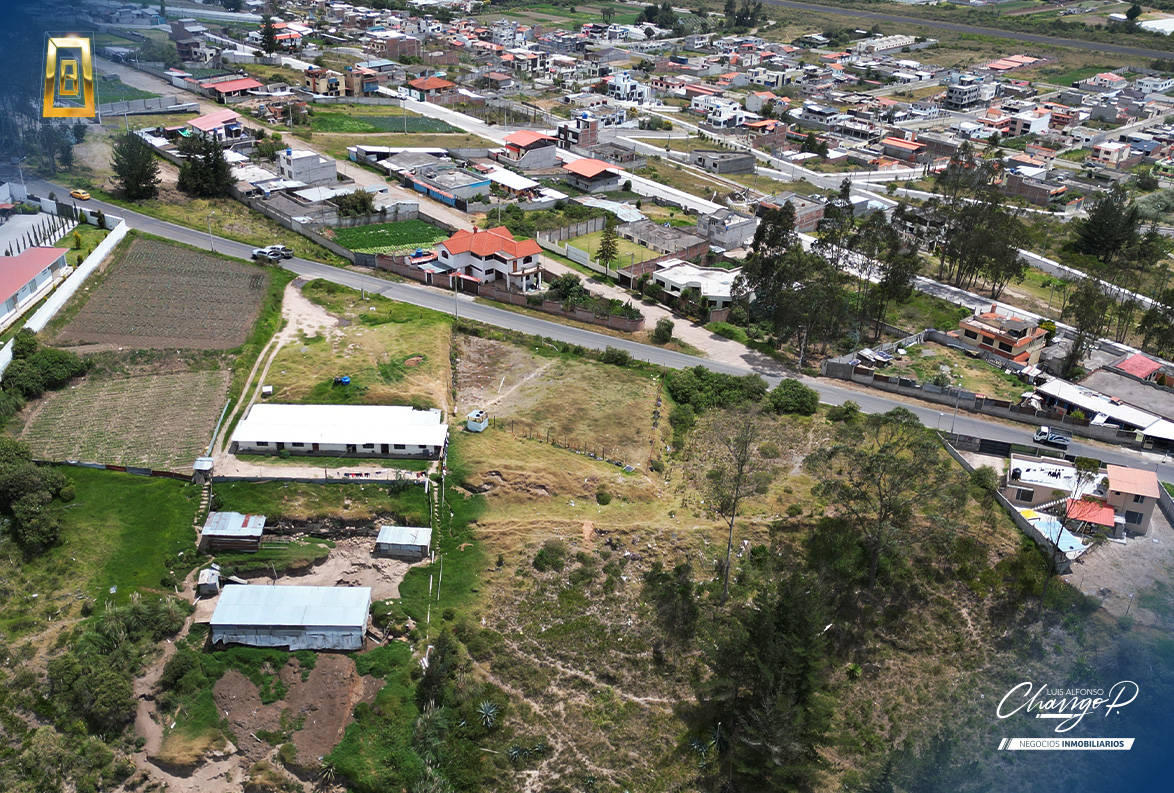 Amplio terreno en venta Izamba - Ambato.