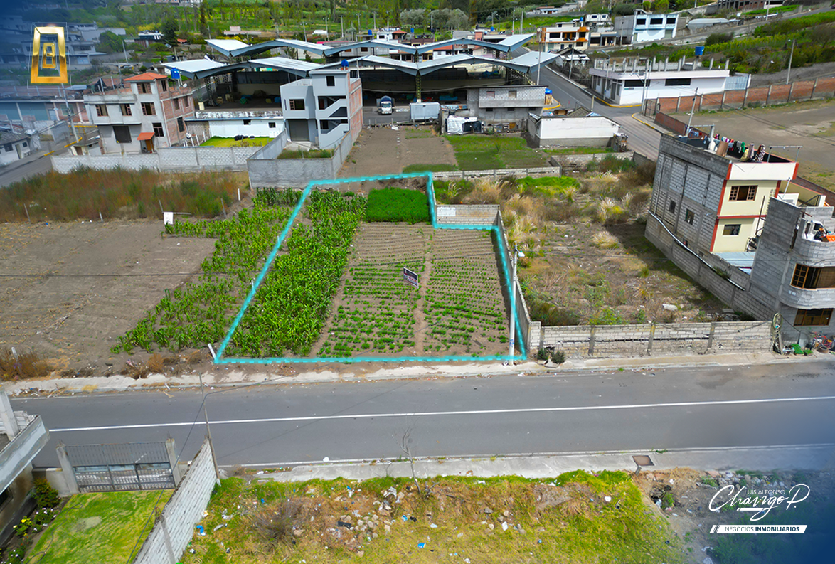 TERRENO EN SECTOR COMERCIAL - MERCADO MAYORISTA DE PELILEO-2