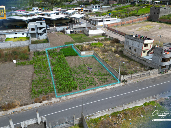TERRENO EN SECTOR COMERCIAL - MERCADO MAYORISTA DE PELILEO-4