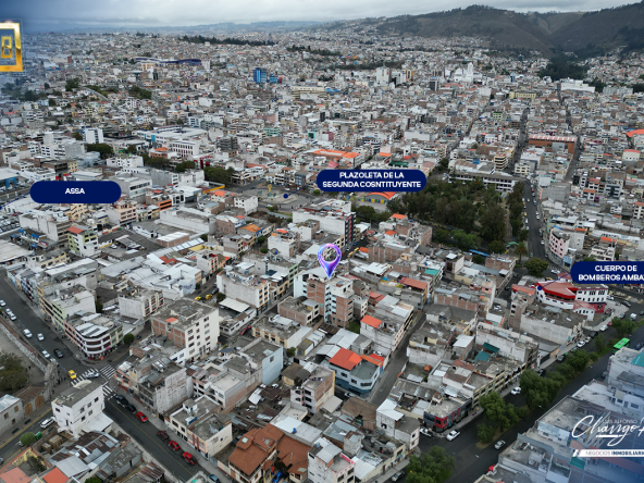 AMPLIO DEPARTAMENTO EN AMBATO - LA MERCED
