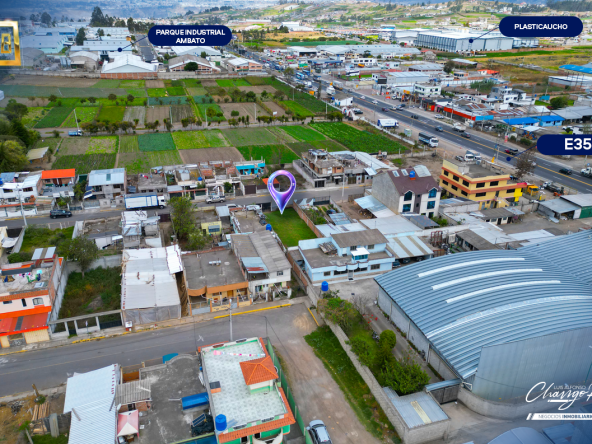 TERRENO PLANO CON CERRAMIENTO - CIUDADELA AMAZONAS - PARQUE INDUSTRIAL