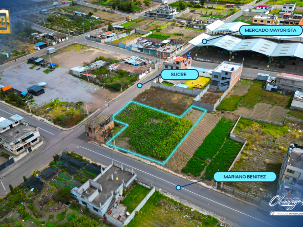 Terreno en Sector Comercial Mercado Mayorista de Pelileo - 2